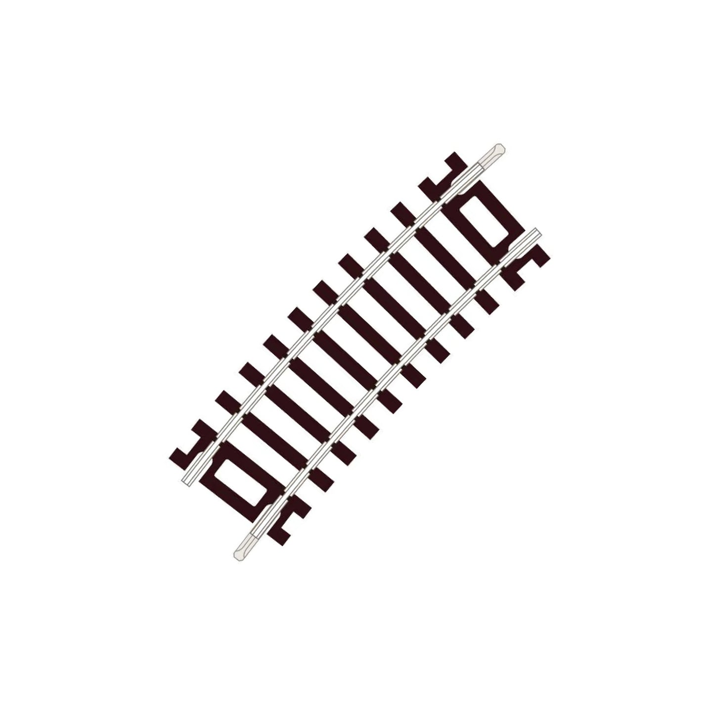 ST-227 - Half Curve, 2nd Radius, Code 100 (Setrack) (OO/HO)
