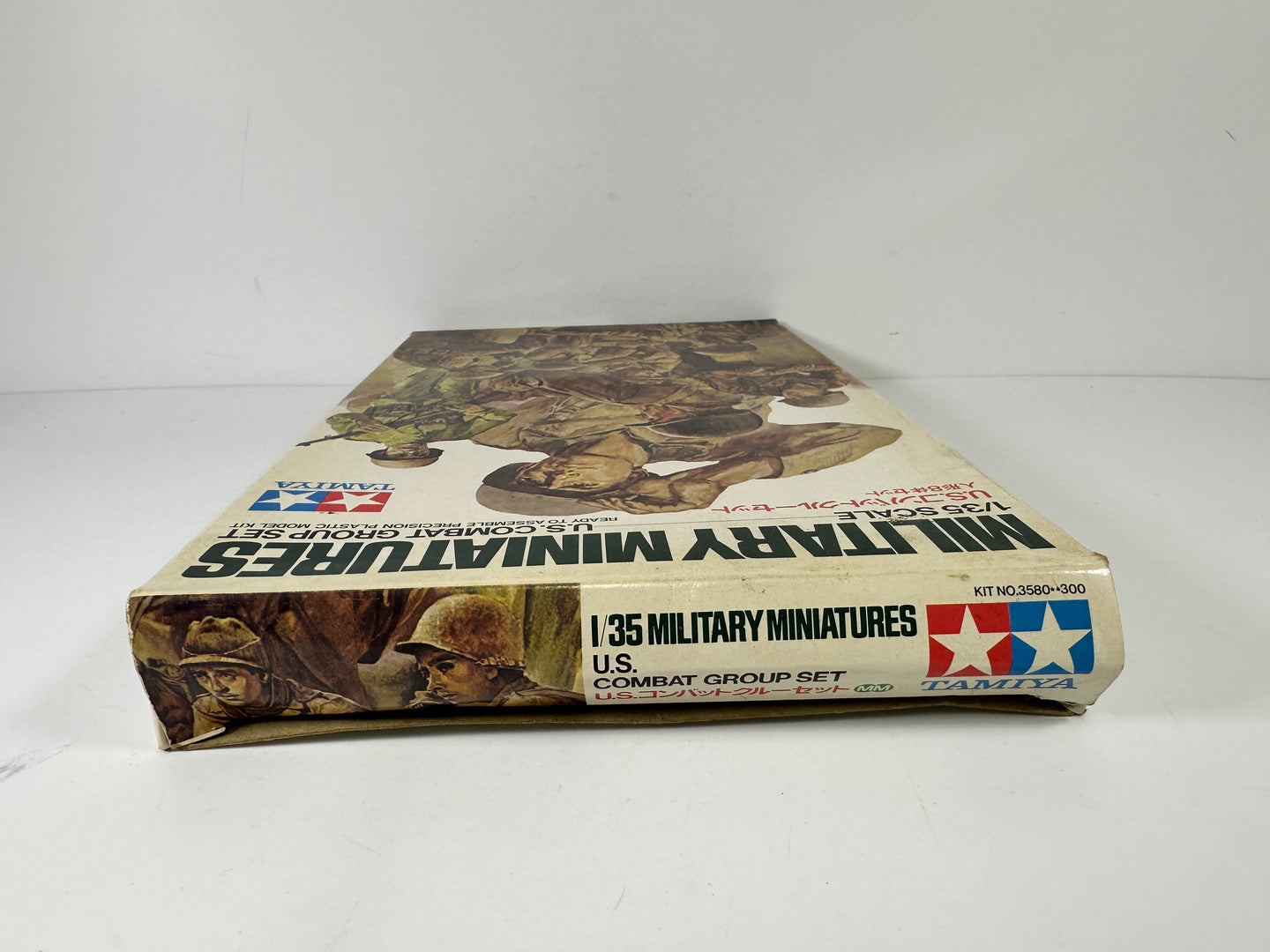 Tamiya 3580 Military Miniatures U.S. Combat Group Set, 1:35 Scale