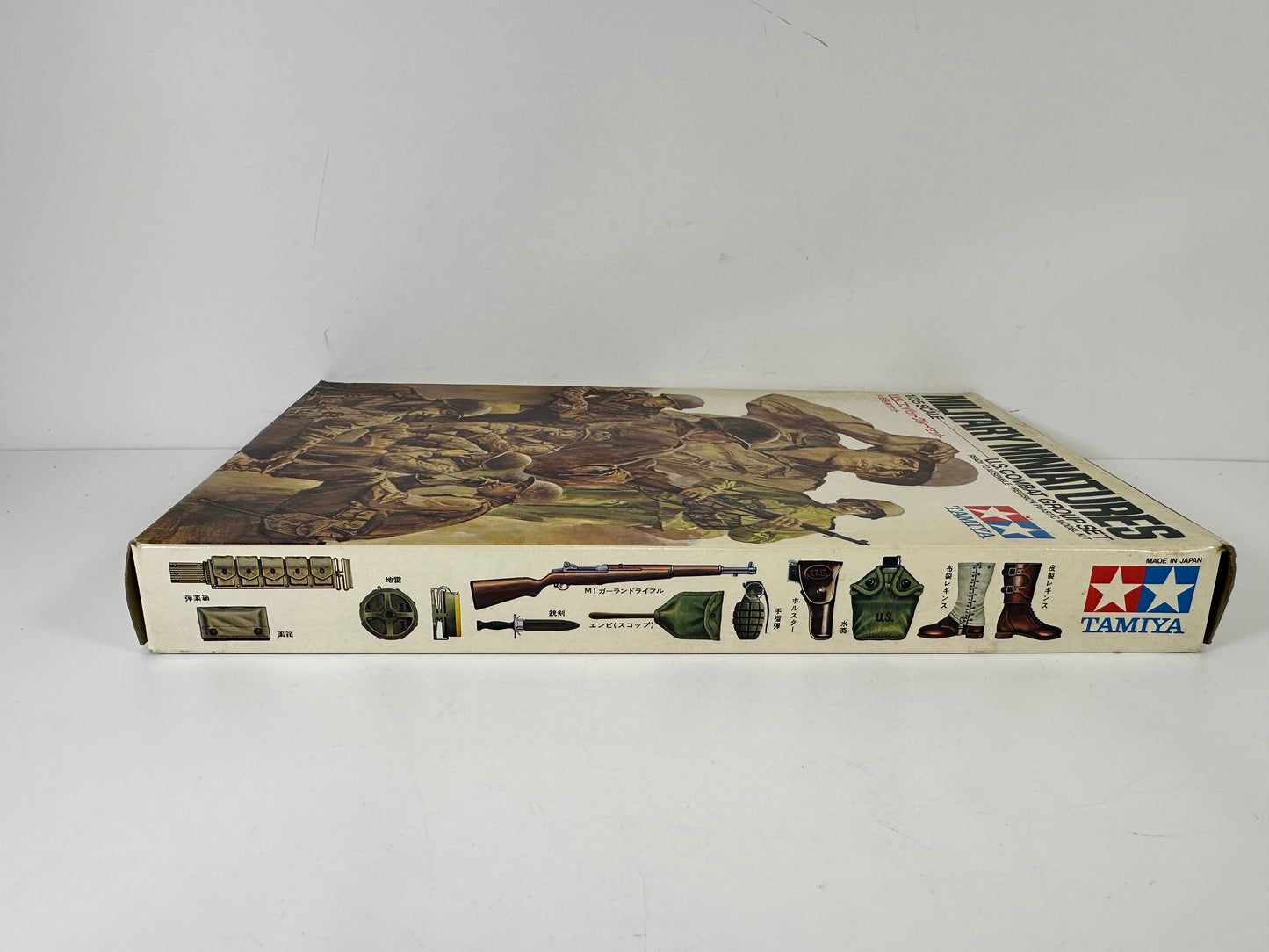 Tamiya 3580 Military Miniatures U.S. Combat Group Set, 1:35 Scale