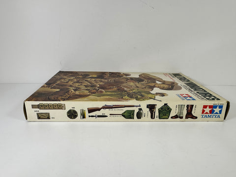 Tamiya 3580 Military Miniatures U.S. Combat Group Set, 1:35 Scale