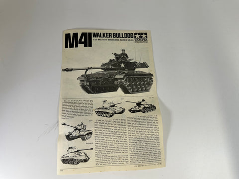 Tamiya MM155 U.S.Tank M41 Walker Bulldog, 1:35 Scale