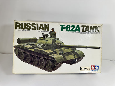 Tamiya MM208 Russian T-62A Tank, 1:35 Scale