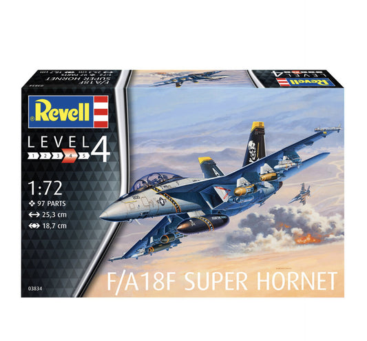 Revell 03834 F/A-18F Super Hornet, 1:72 Scale