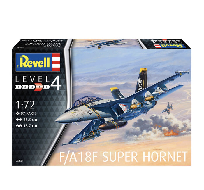Revell 03834 F/A-18F Super Hornet, 1:72 Scale