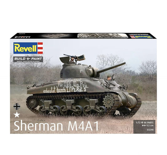 Revell 03290 Sherman M4A1, 1:72 Scale