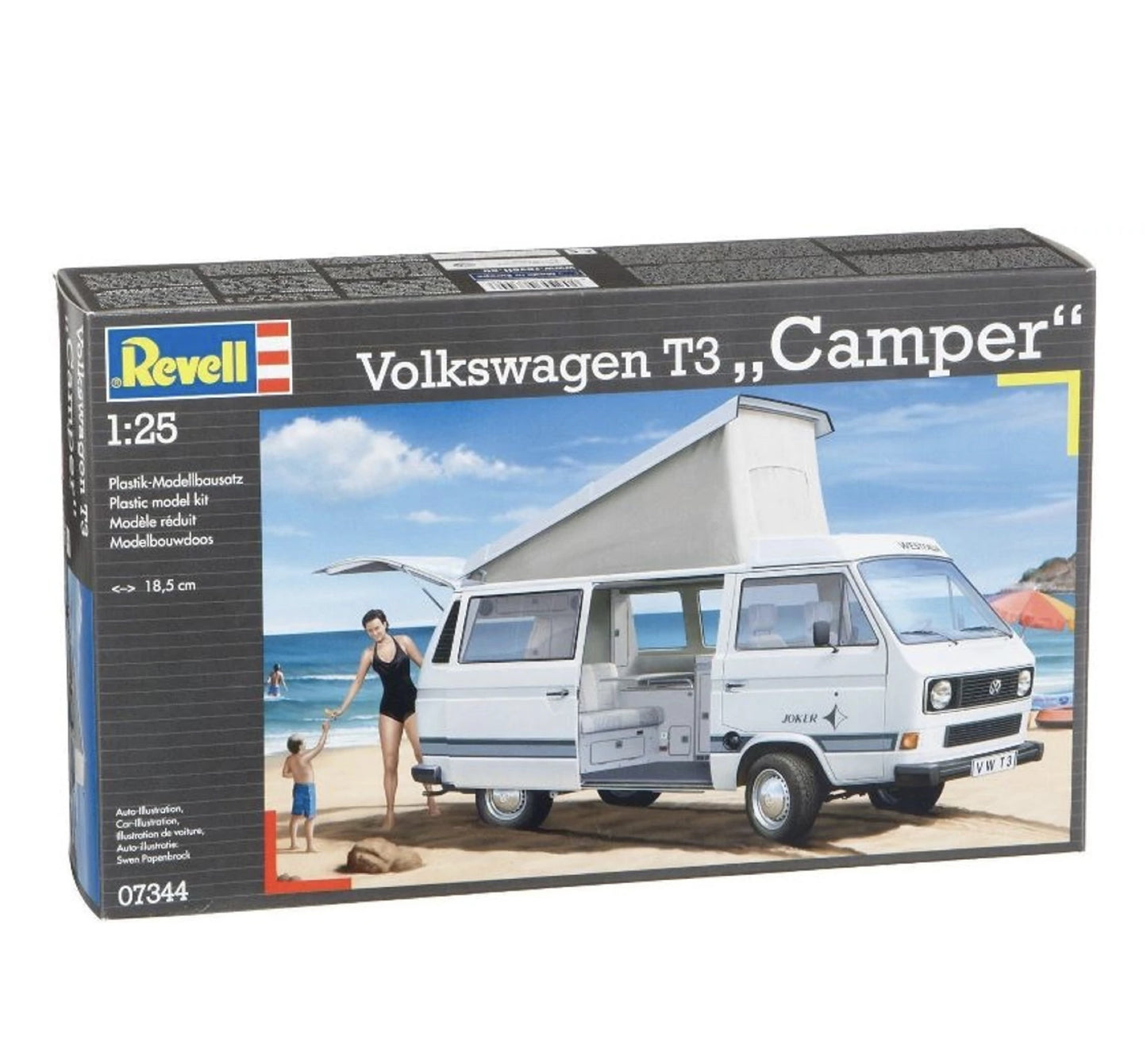 Revell 07344 VW T3 Camper, 1: 25 Scale