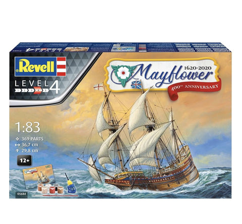 Revell 05684 Mayflower 400th Anniversary, 1:83 Scale