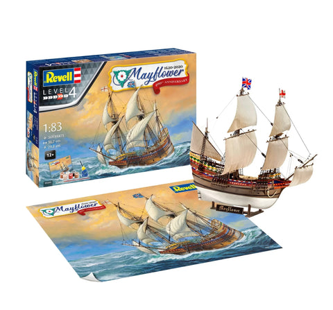 Revell 05684 Mayflower 400th Anniversary, 1:83 Scale