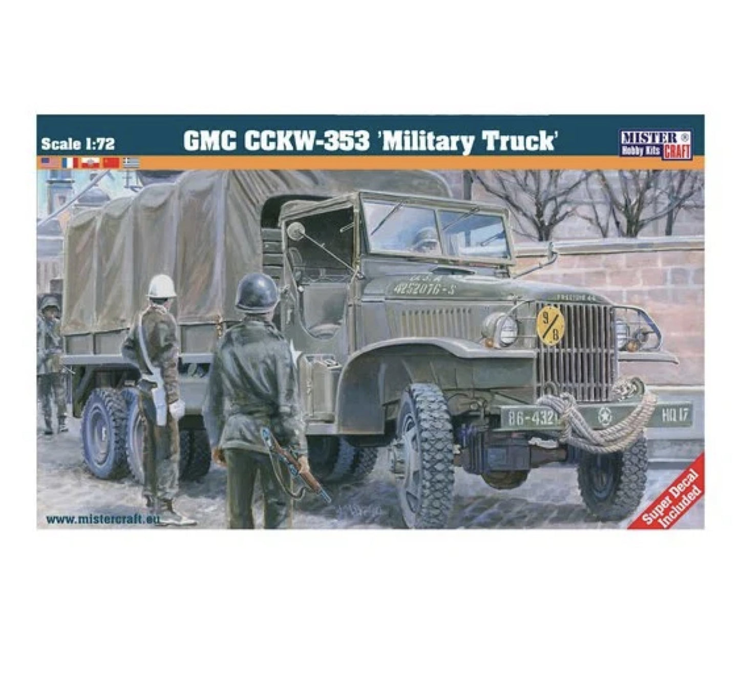 070984 - GMC CCKW-353 'Military Truck' 1:35 Scale