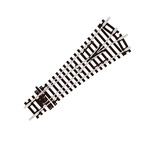 ST-247 - Y Turnout, Medium Radius, Code 100 (Insulfrog) (OO/HO)