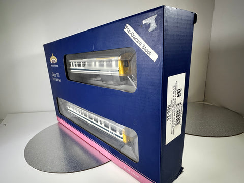 SHL2053 - 32-289 - Class 101 DMU BR Refurbished White & Blue (OO/HO)