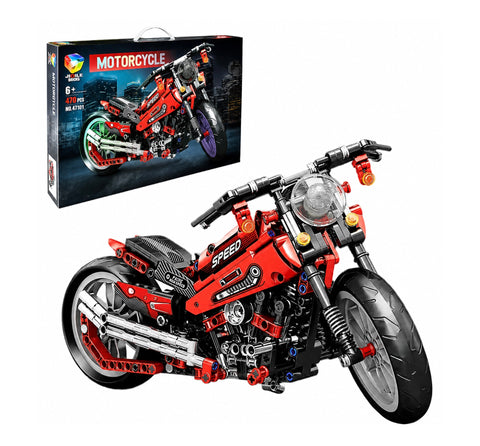 Jiqile Lego Motorcycle, 47104