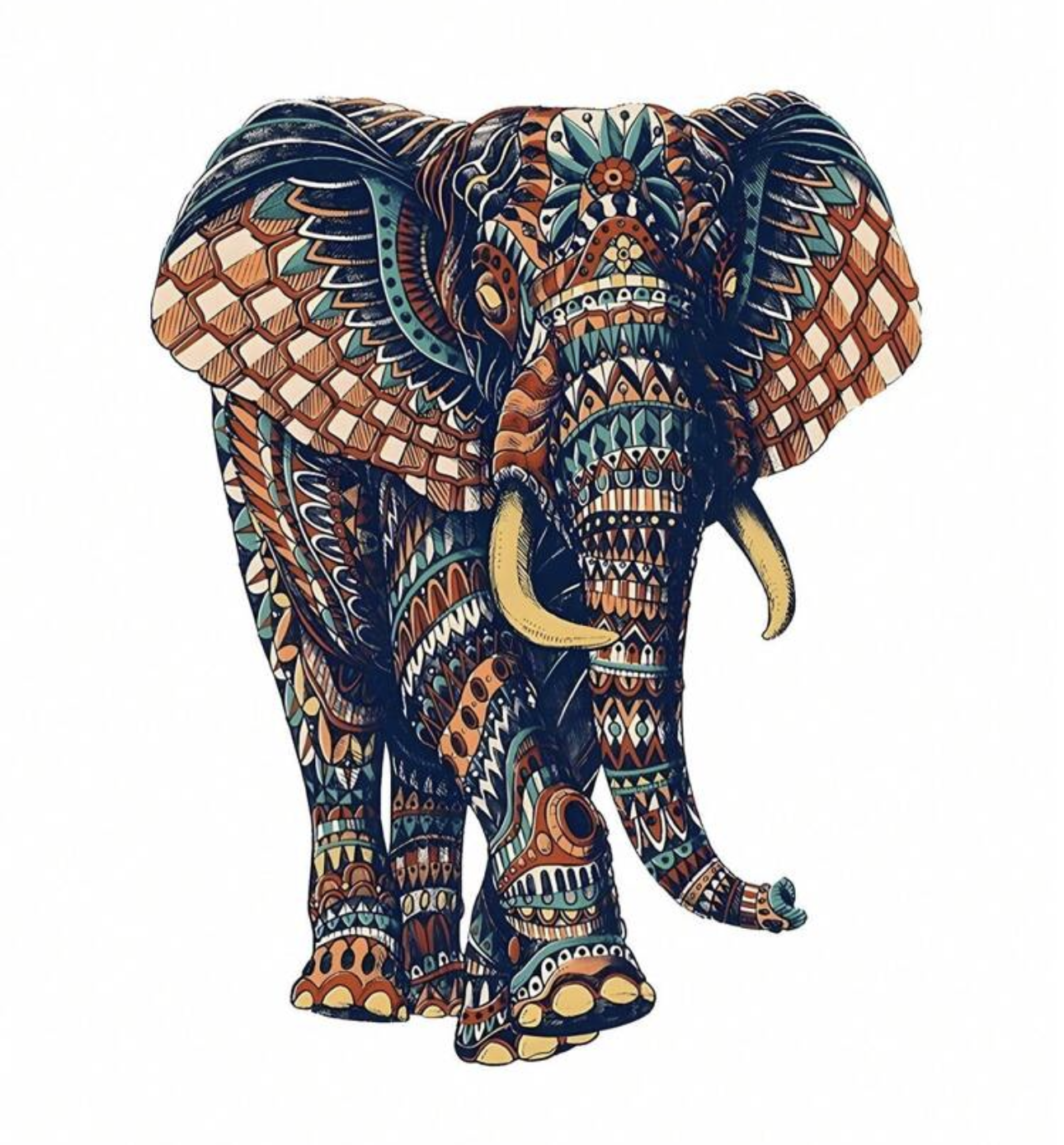 Elephant, 27.5 x 34.7cm (L)