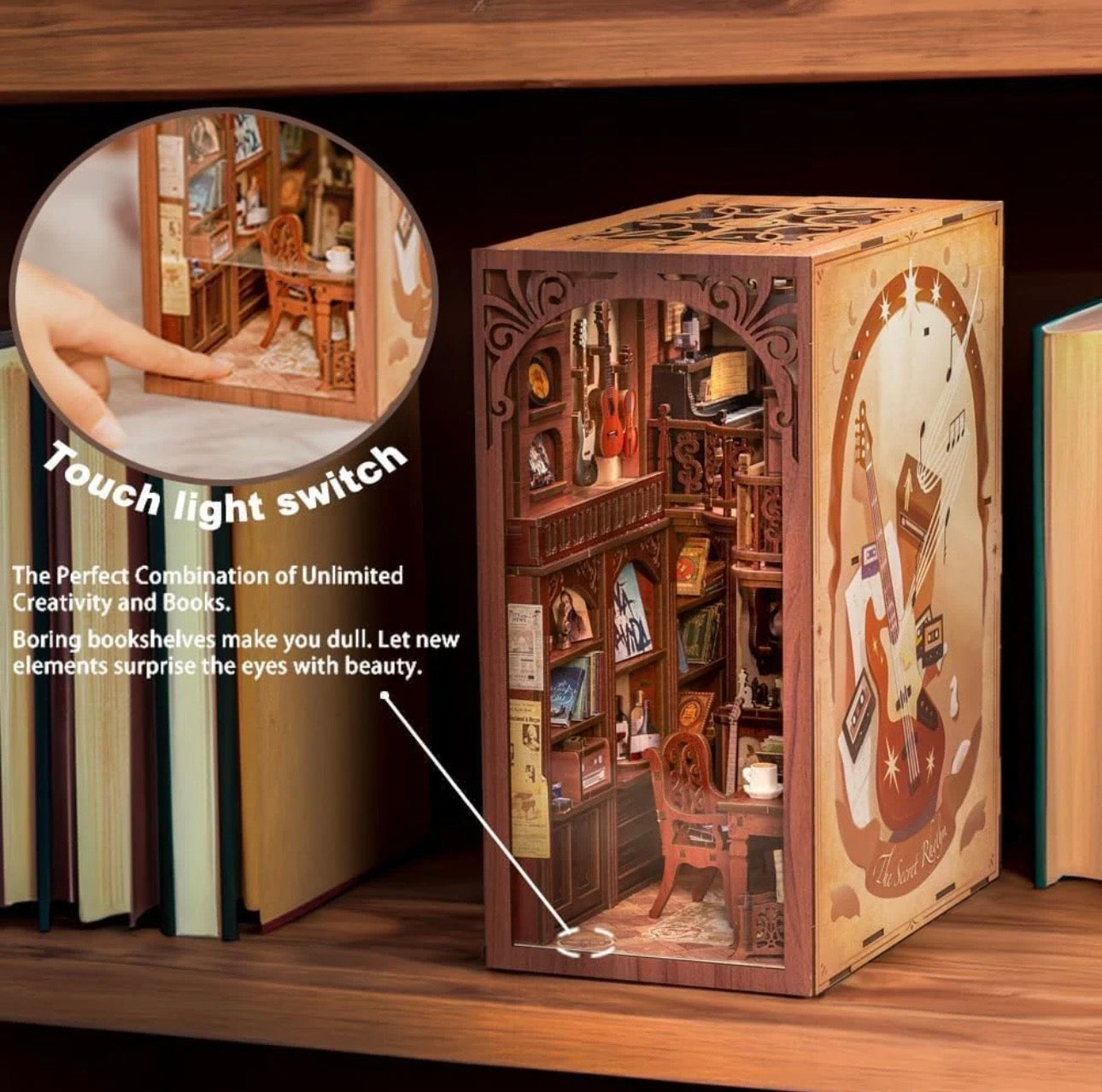 Cutebee The Secert Rhythem DIY Book Nook, SZ03