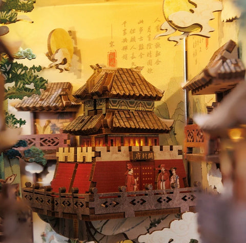 Cutebee SU Dongpo's Life DIY Book Nook, EK01