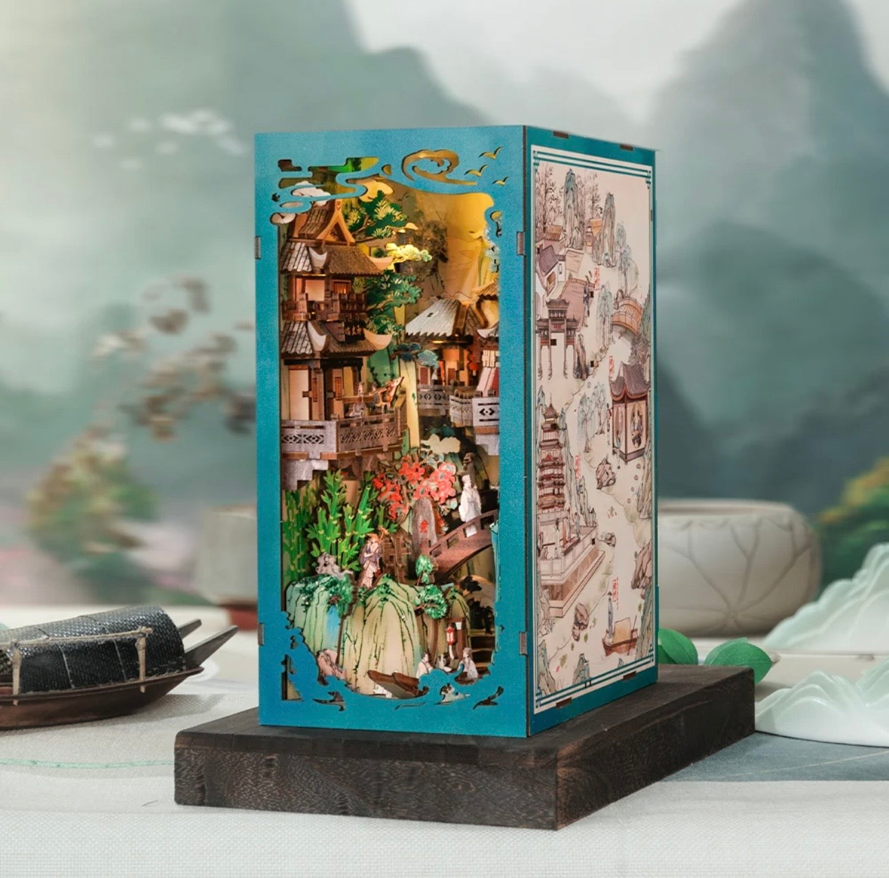 Cutebee SU Dongpo's Life DIY Book Nook, EK01