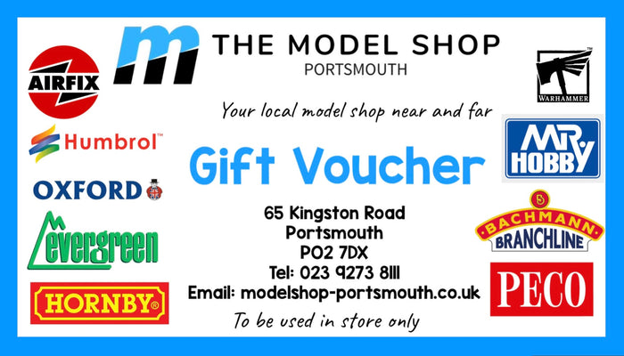 The Model Shop Portsmouth gift voucher