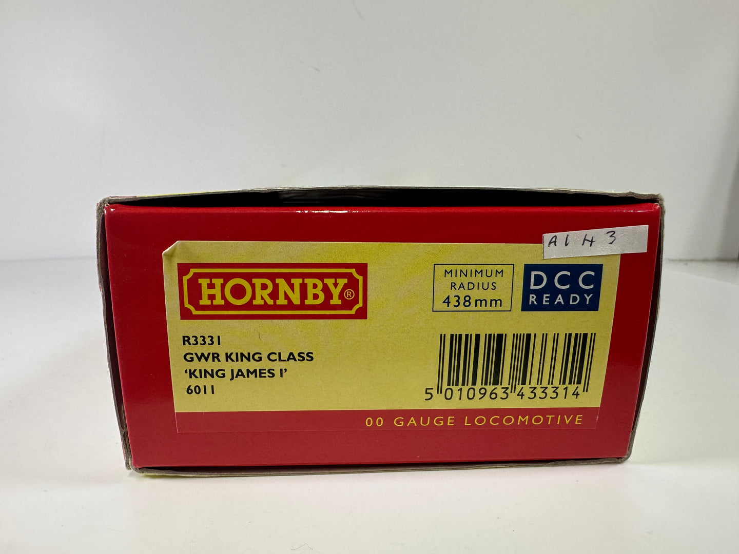 Hornby R3331 King James I '6011' Great Western Steam Loco (OO)