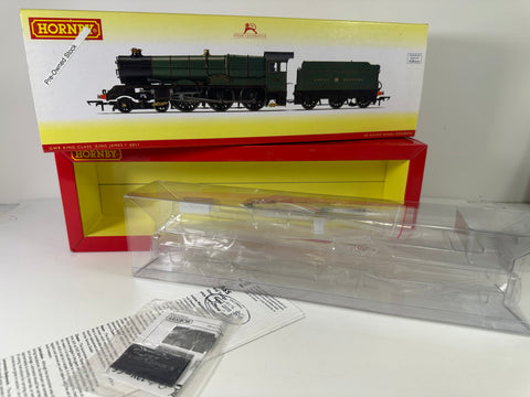 Hornby R3331 King James I '6011' Great Western Steam Loco (OO)