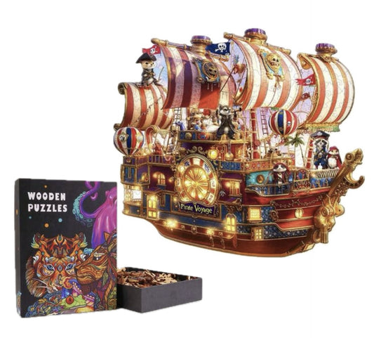 Pirate Voyage, 29 x 26.4cm (L)