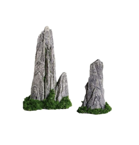 Resin Mountain Set 1, 2pcs