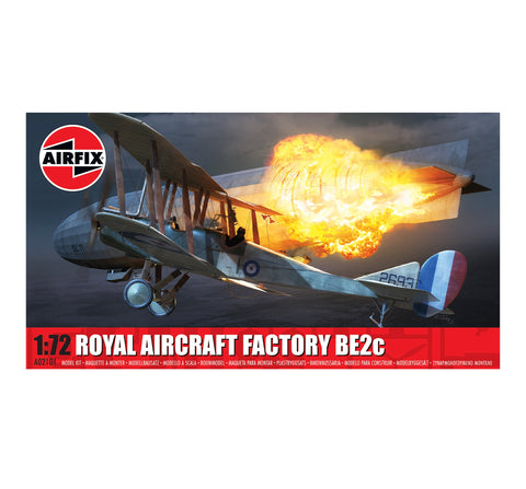 Airfix Royal Aircraft Factory BE2c 1:72 Scale, A02101