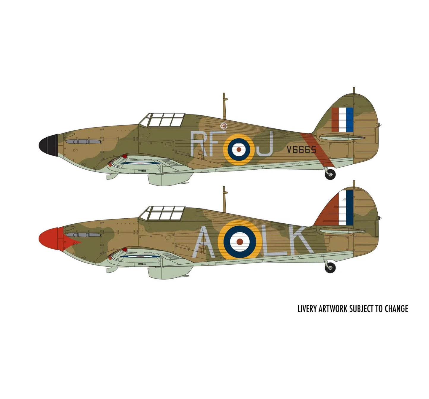 Airfix Hawker Hurricane Mk.I 1:48 Scale, A05127A