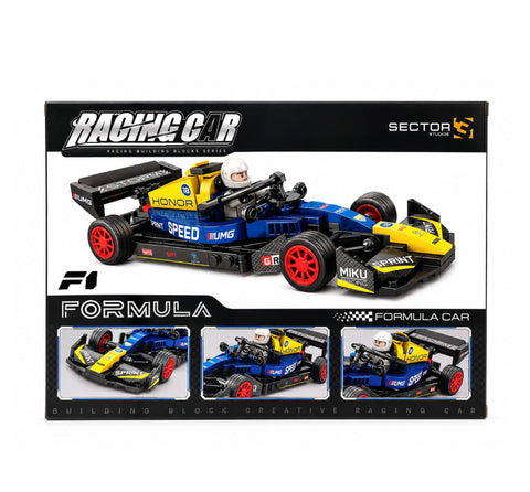 Jiqile Lego Blue & Yellow Racing Car,  4519/01
