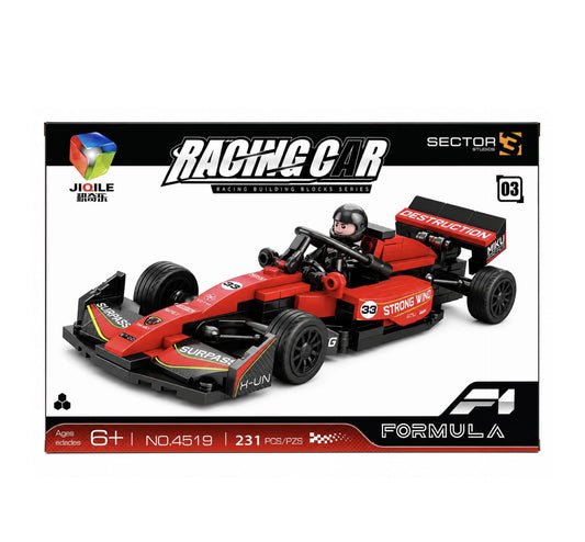 Jiqile Lego Red Racing Car, 4519/03