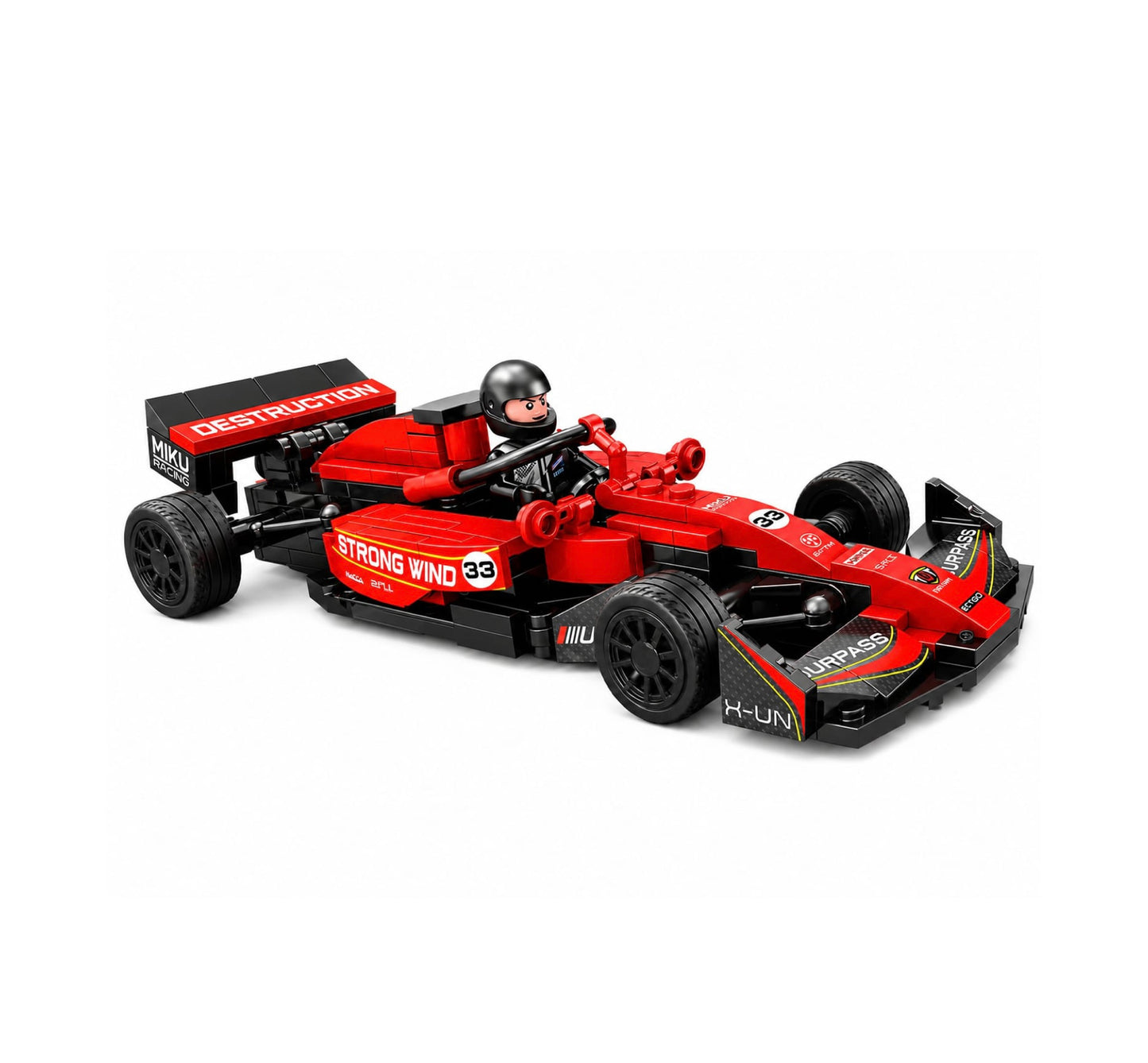Jiqile Lego Red Racing Car, 4519/03