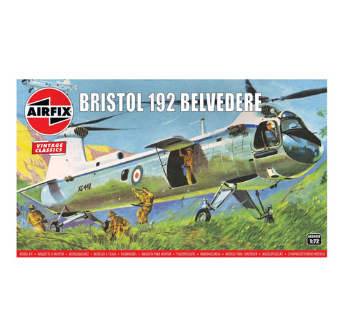 Airfix Bristol 192 Belvedere 1:72 Scale, A03002V