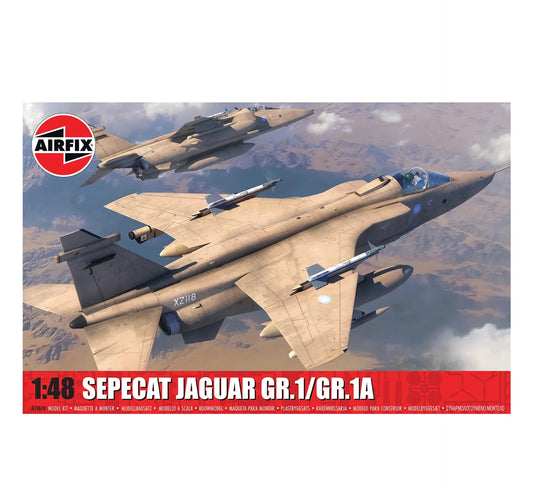 Airfix Sepecat Jaguar GR.1/GR.1A 1:48 Scale, A11010