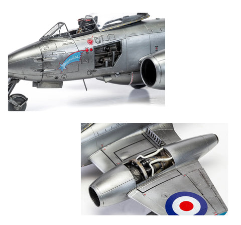 Airfix Gloster Meteor F.8 1:48 Scale, A09182A