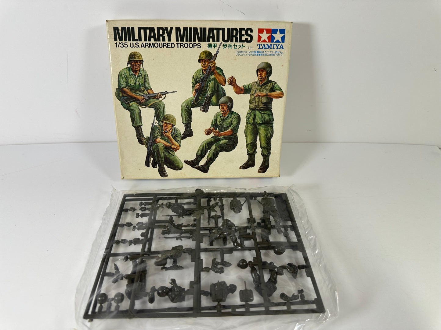 Tamiya MM217 U.S.Armoured Troops, 1:35 Scale