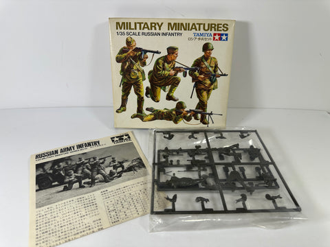 Tamiya MM122 Military Miniatures Russian Infantry, 1:35 Scale
