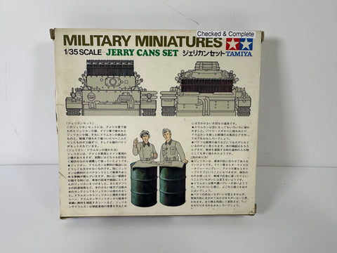 Tamiya 3526 Military Miniatures Jerry Cans Set, 1:35 Scale