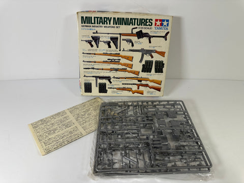 Tamiya 3611 Military Miniatures German Infantry Weapons Set, 1:35 Scale
