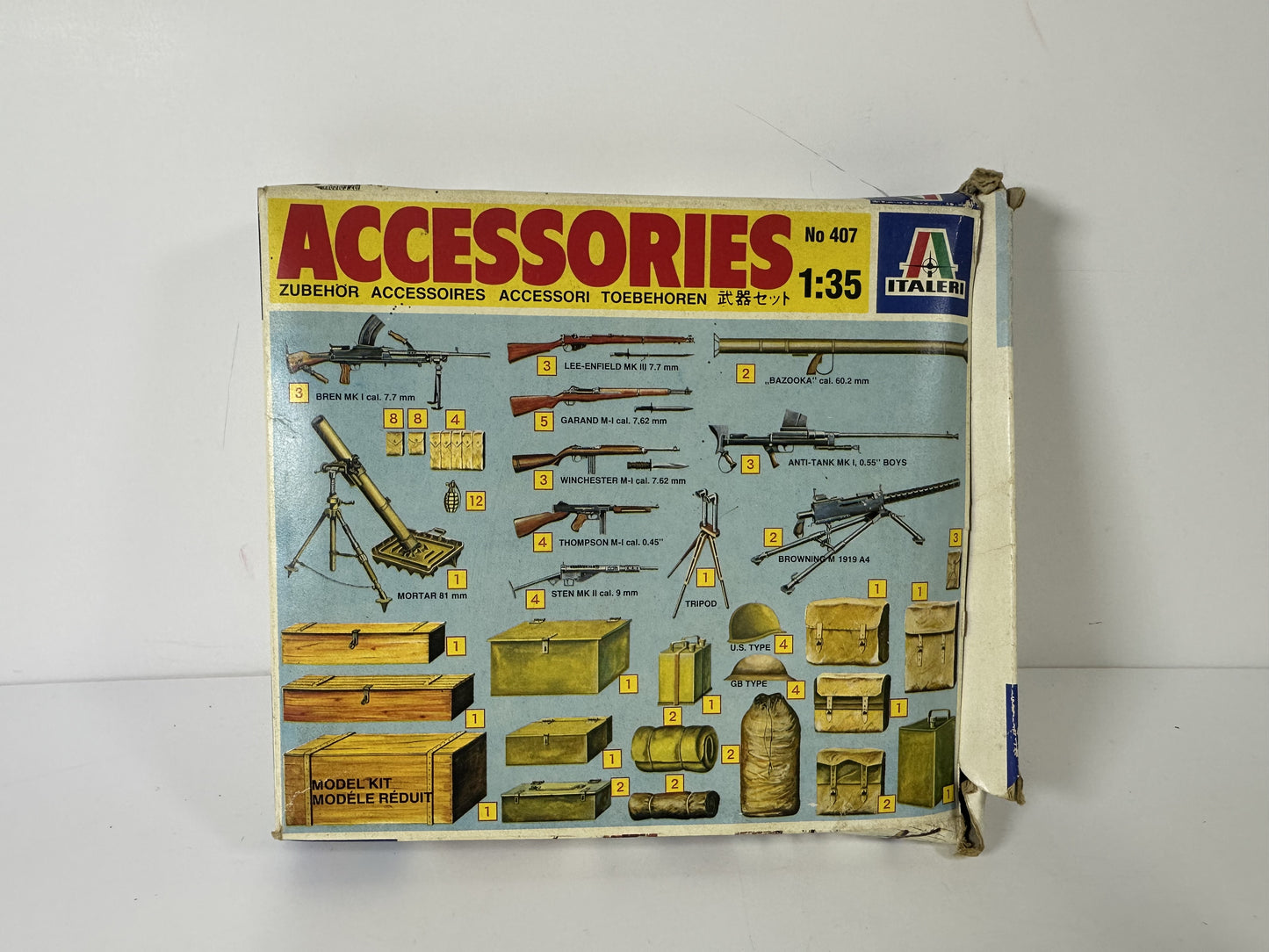 Italeri No.407 Accessories, 1:35 Scale