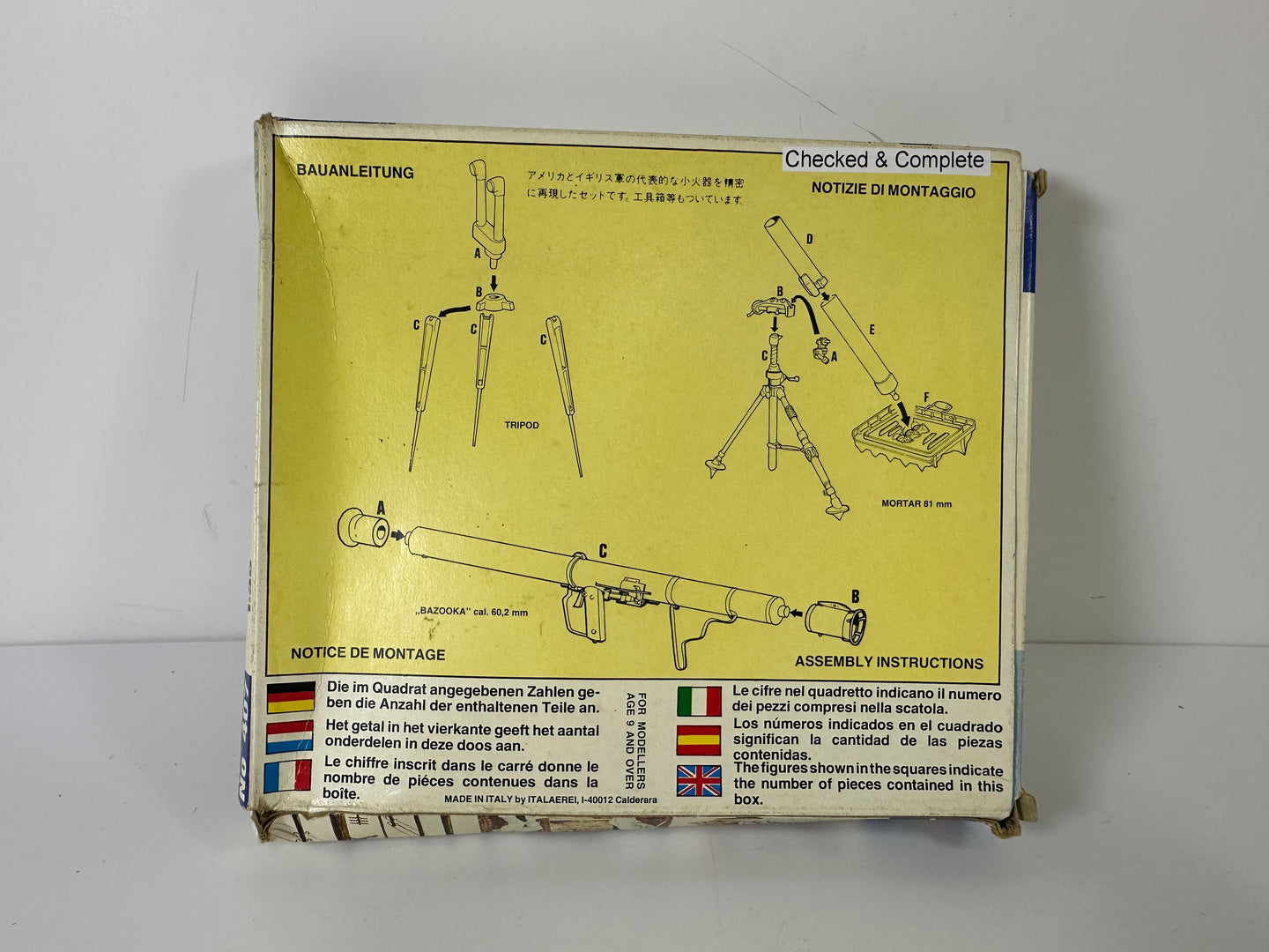 Italeri No.407 Accessories, 1:35 Scale