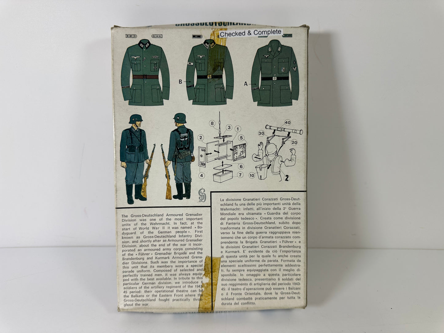 Italaerei No.301 Artillery Regiment 'Great Germany' 1:35 Scale