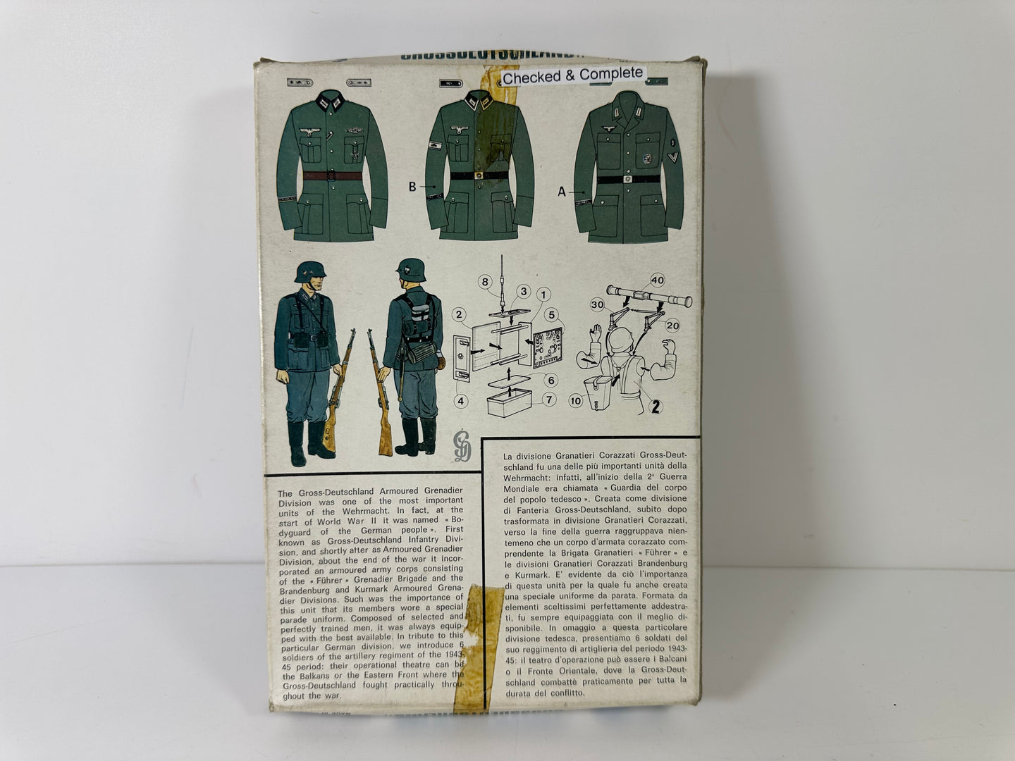 Italaerei No.301 Artillery Regiment 'Great Germany' 1:35 Scale