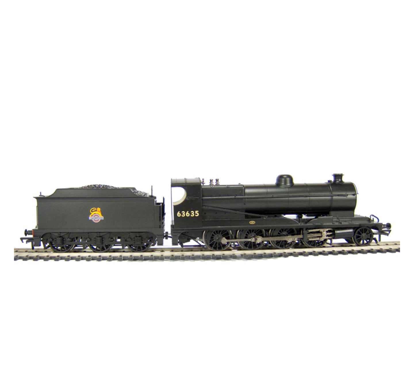 Bachmann 31-002 Robinson 04 BR Black Early Emblem '63635' (OO)