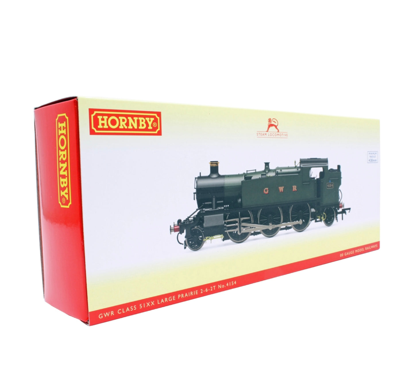 Hornby R3719 Class 5101 'Large Prairie' 2-6-2T '4154' (OO)