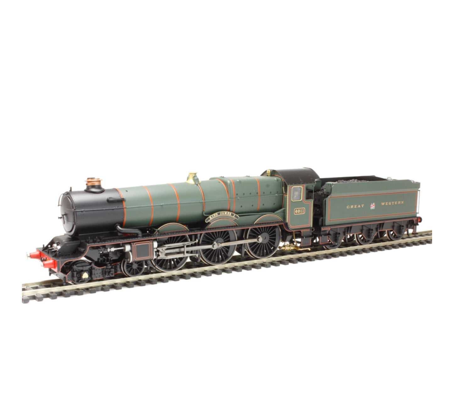 Hornby R3331 Class 6000 King 4-6-0 'King James I' 6011 (OO)