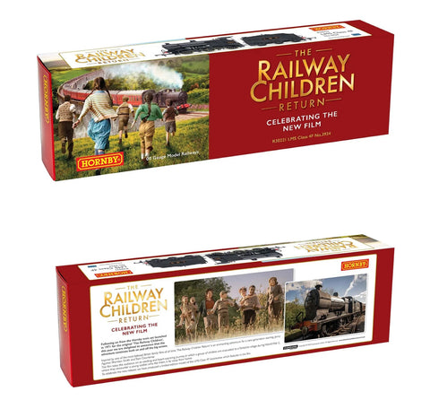 Hornby R30221 Class 4F 0-6-0 '3924' in LMS black "The Railway Children Return" (OO)