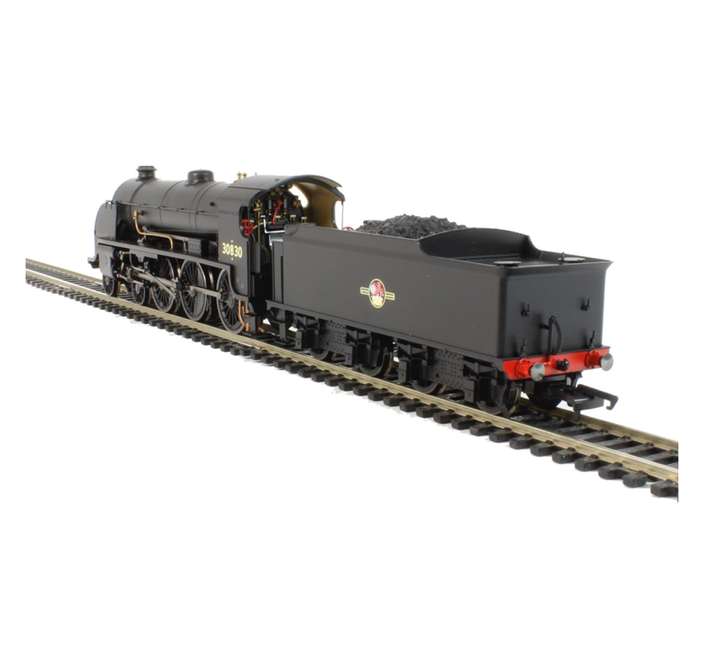Hornby R3329 Class S15 4-6-0 '30830' in BR Black with Late Crest (OO)