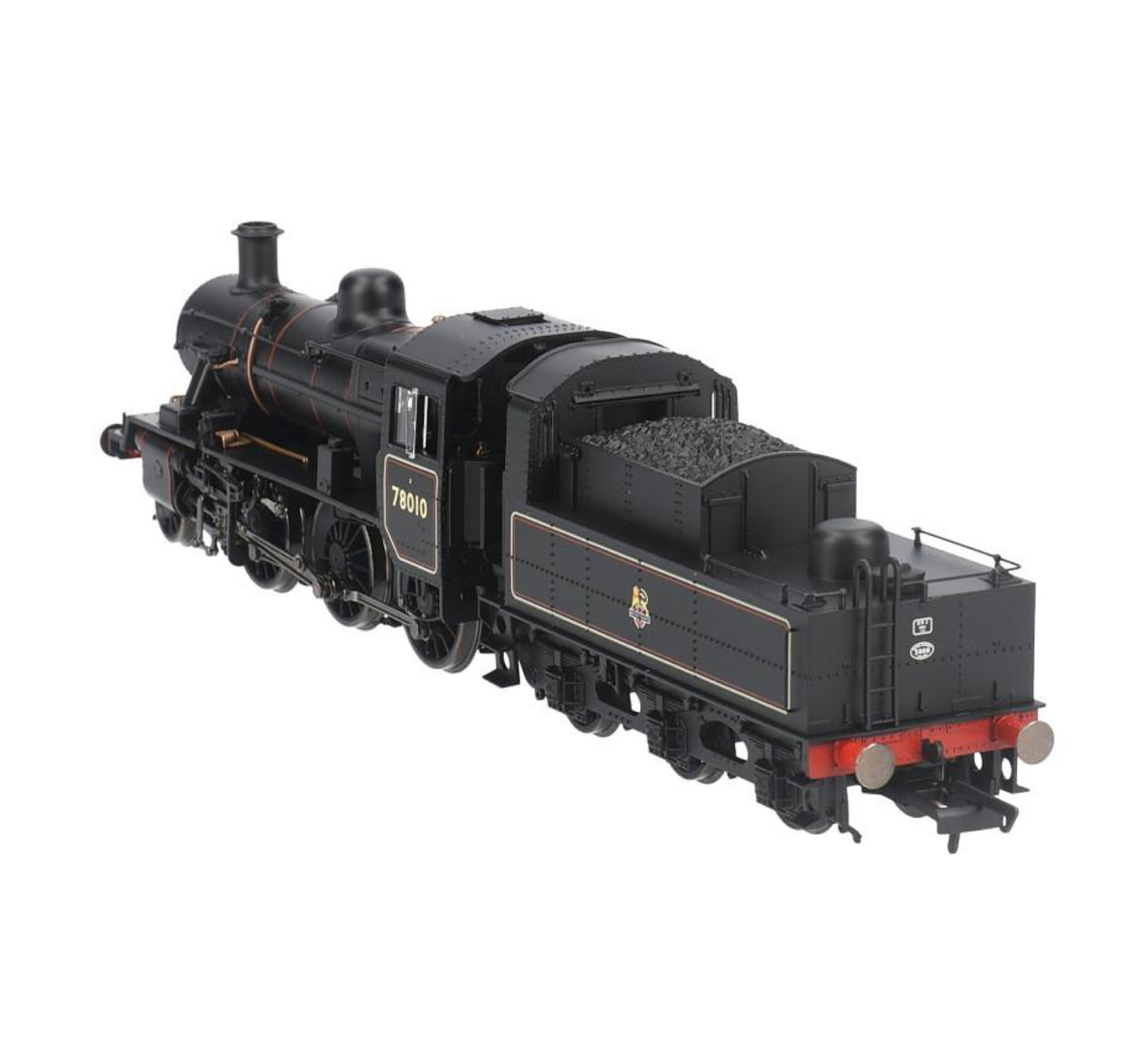Hornby R3838 Standard Class 2MT 2-6-0 '78010' in BR Black with Early Emblem (OO)