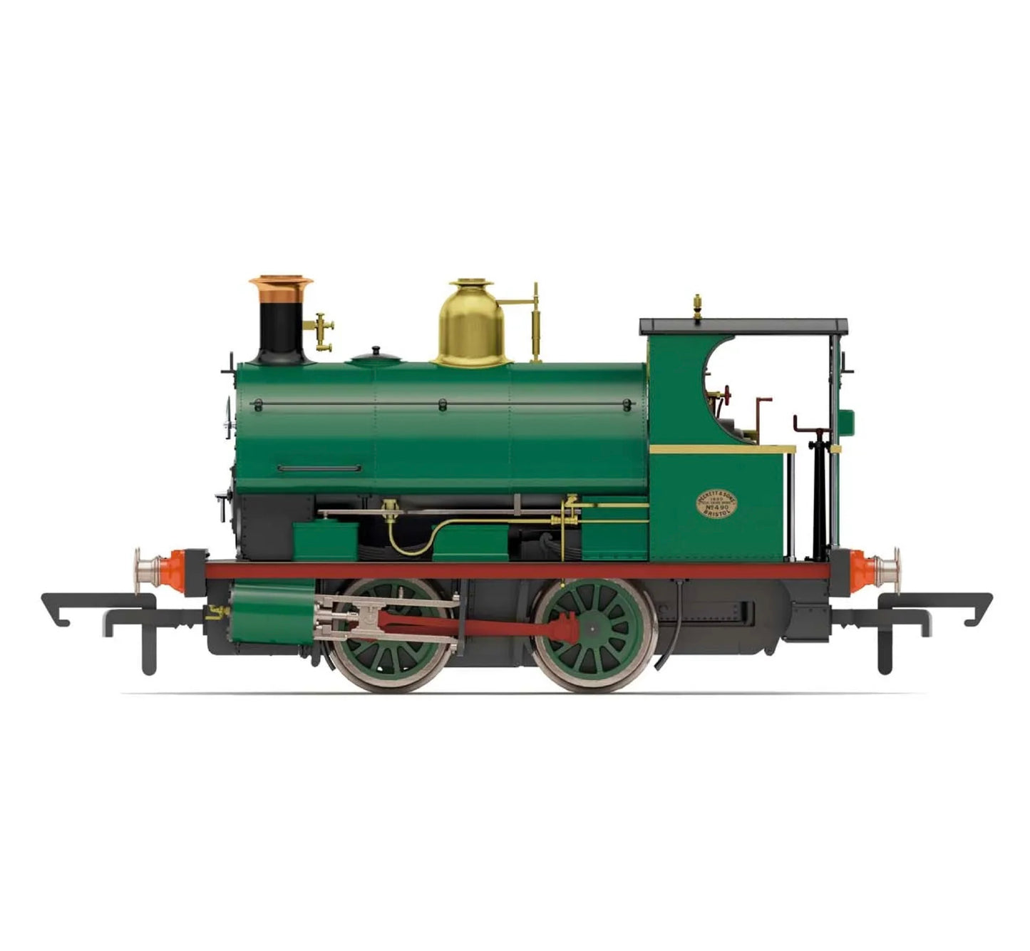 Hornby R3868 Crawshay Brothers Peckett W4 Class 0-4-0ST 490/1890 Era 2 (OO)