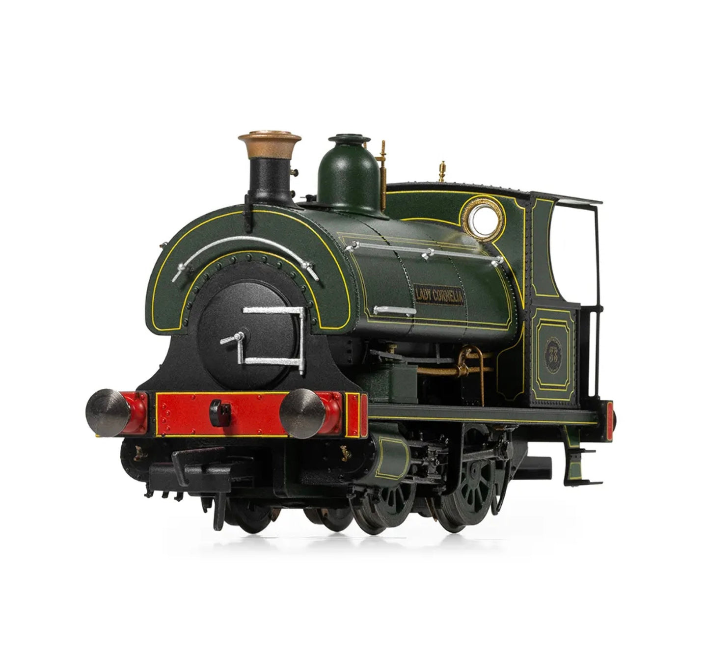 Hornby R3869 Dowlais Ironworks Peckett W4 Class '33' 0-4-0ST 'Lady Cornelia' Era 2 (OO)