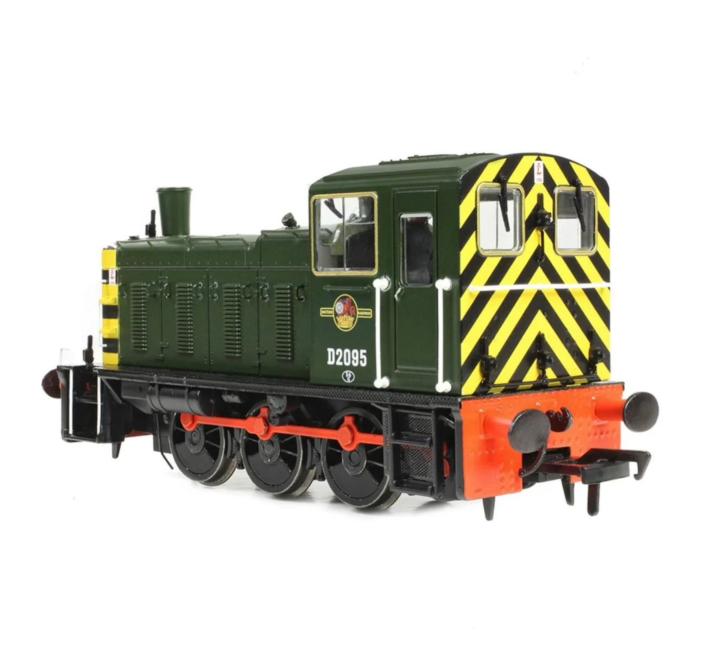 Bachmann 31-364A Class 03 D2095 BR Green 'Wasp Stripes' (OO)